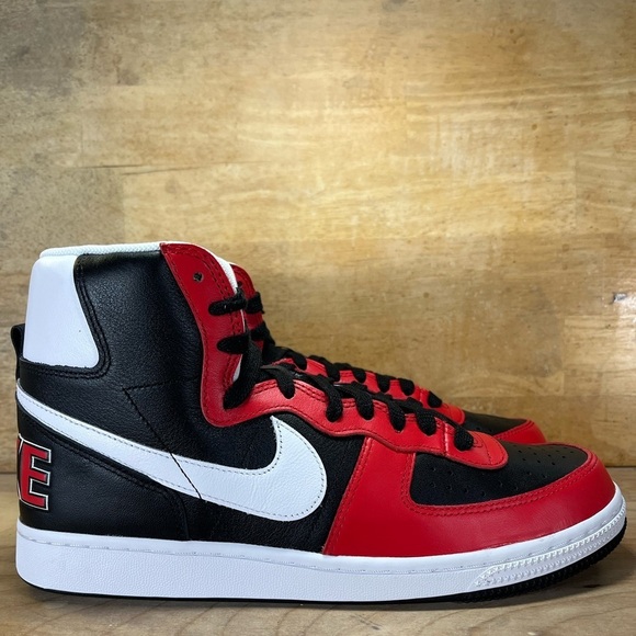 NEW Nike Terminator High Womens Size 11.5 Shoes Sneakers Black/University Red - Picture 3 of 11
